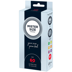 Mister Size 60mm Your Size Pure Feel Condoms 10 Pack
