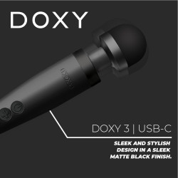 Doxy Wand 3 Black USB Powered